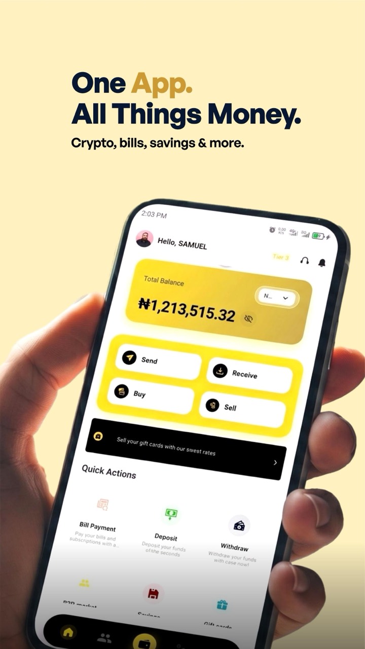 Bitmonie wallet dashboard screen